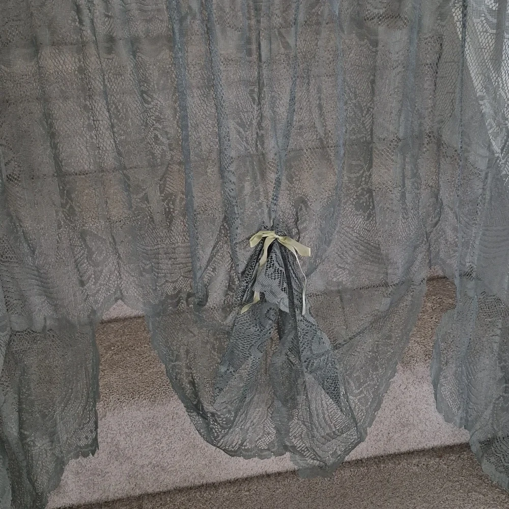 Sage Olive Green Valance Curtain 60